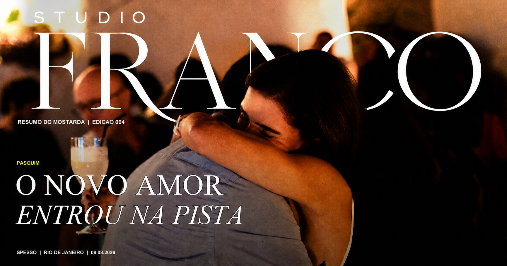Capa da edição Pasquim e o Novo Amor