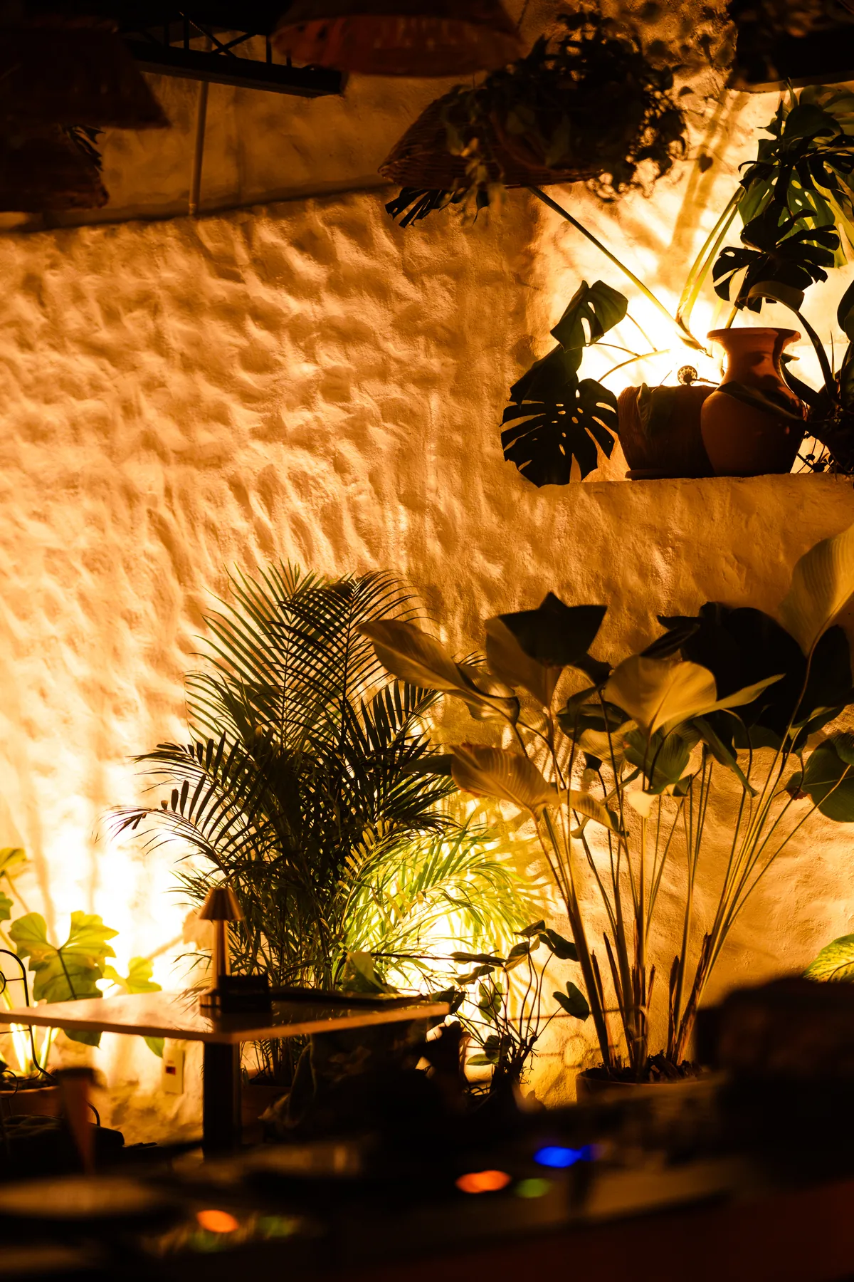 Detalhe da ambientação do Spesso